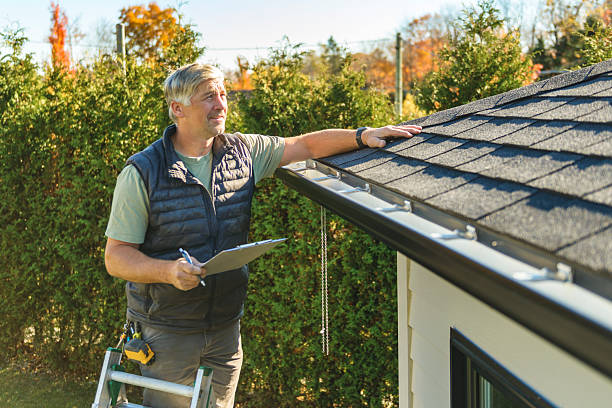 Professional Storm Damage Roof Repair technician working in Flint Hill, MO